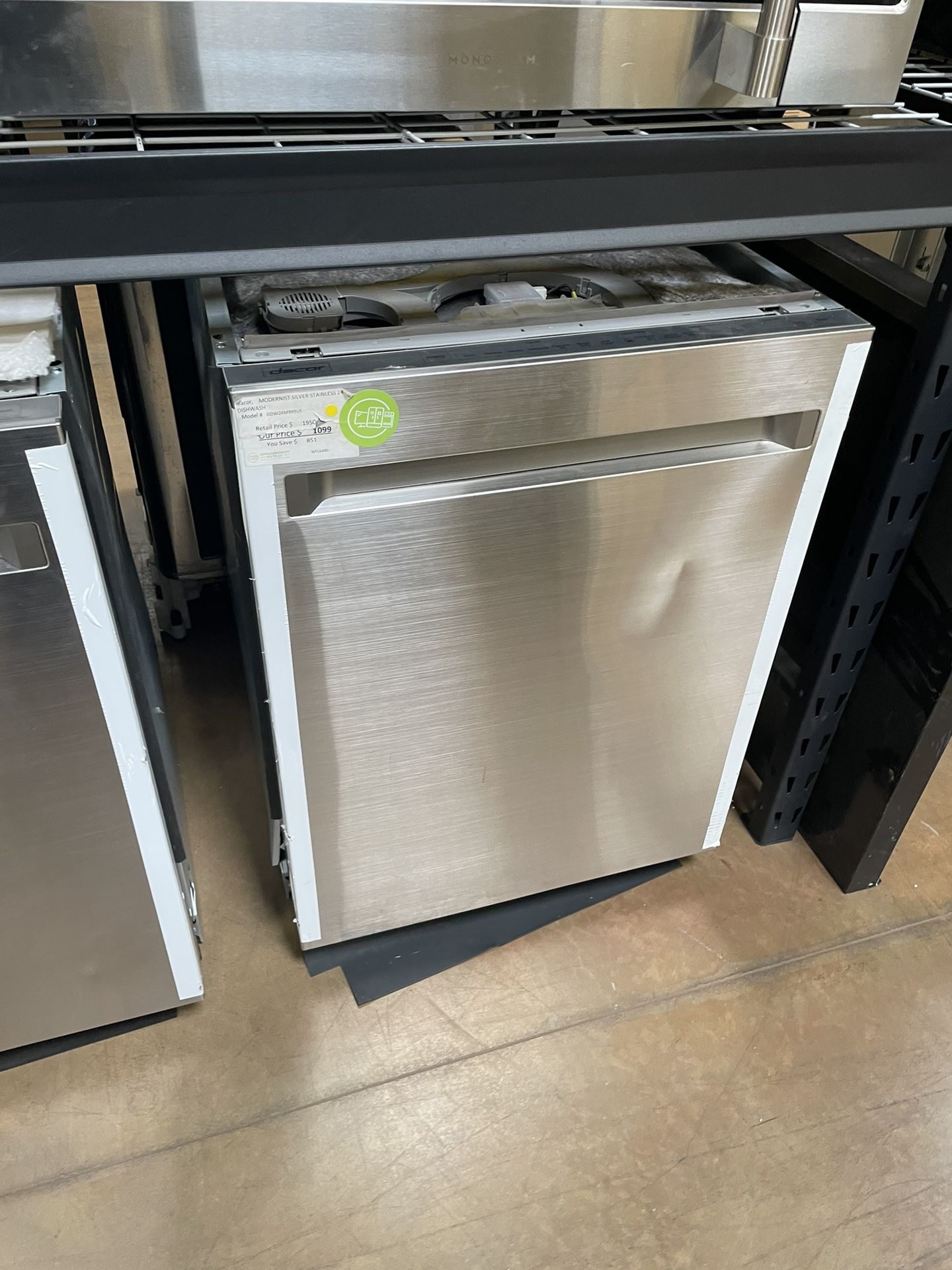 Dacor ADA Approved Dishwasher 24 Inch Wide