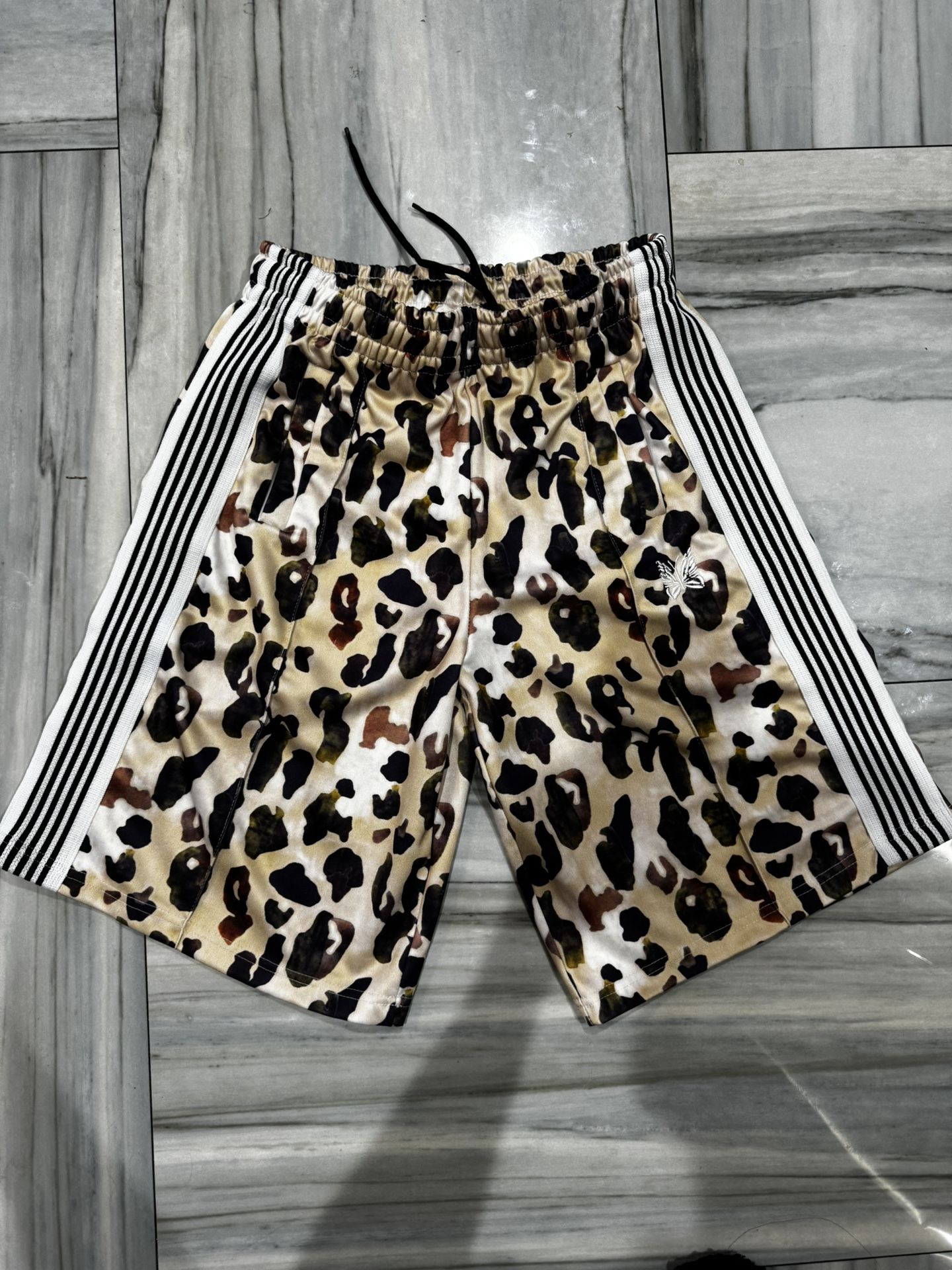 Needles Leopard Print Shorts