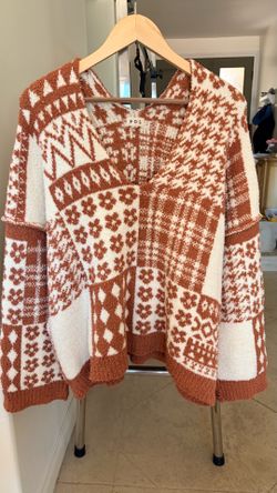 Pol Terry Oversized Sweater