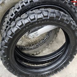 2024 Honda CRF300L Rally STOCK TIRES parts