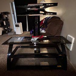 Z-Line Designs Tv Stand Entertainment Shelves.