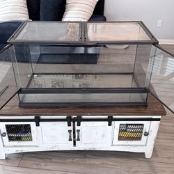 40 gallon front door terrarium