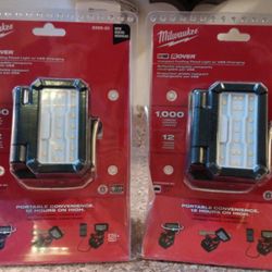 MILWAUKEE M18 ROVER COMPACT FOLDABLE LIGHT WITH USB CHARGING PORT $80 EACH