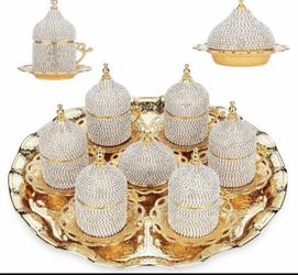 Beautiful Moroccan Tea Set – Elegant & Timeless