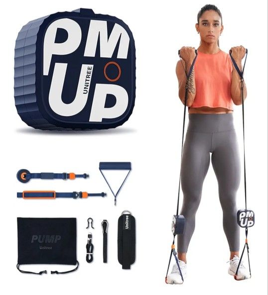 Unitree PUMP Pro Exercise Equipment Cable Machine Home Gym Color ENERGTIC BLUE