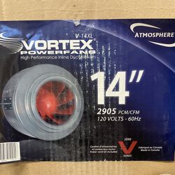 Brand new 14” Vortex Fan
