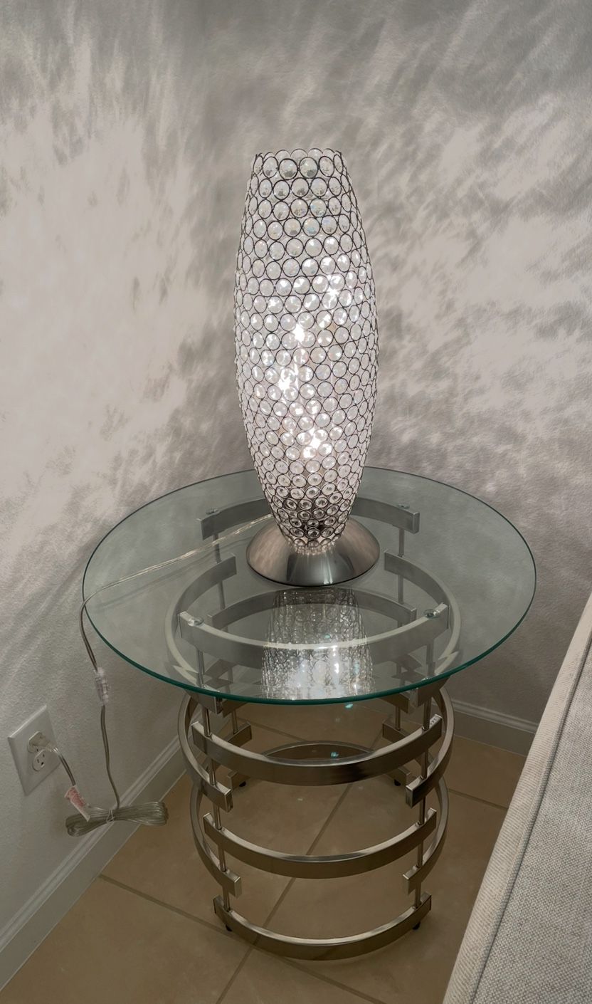 Two End Tables With Two Lamps From Room To Go