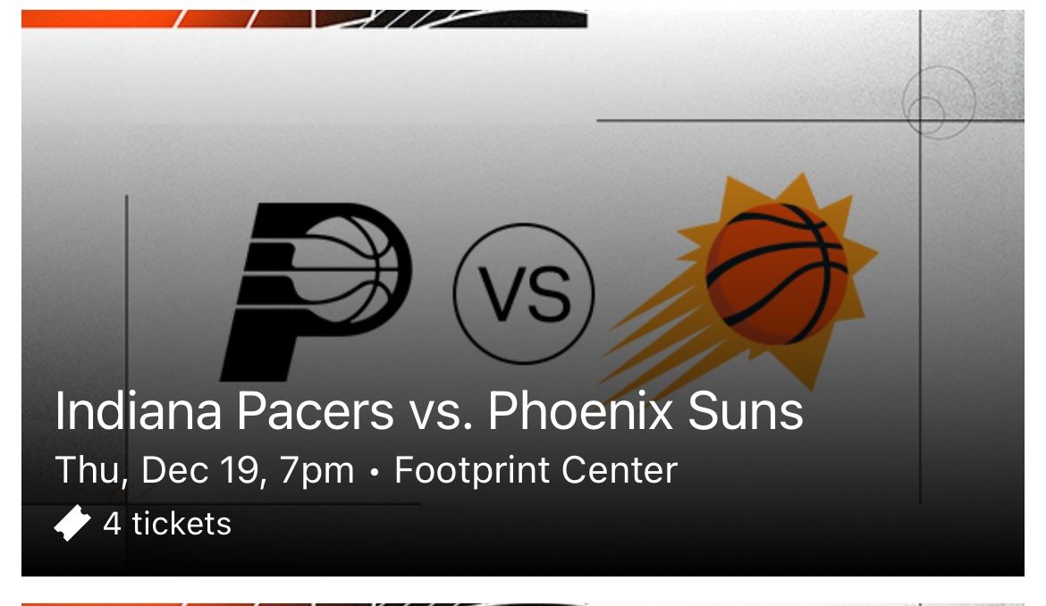 Phoenix Suns Vs Indiana Pacers