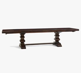 Pottery Barn Banks Extendable Dining Table + Matching Buffet — Alfresco Brown