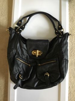 MELIE BIANCO GENUINE LEATHER HANDBAG