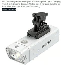 Bike headlights IPX6 WATERPROOF  RECHARGEABLE  2 AVAILABLE