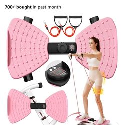 Waist Twisting Machine Fitness Tool, Ab Twister Board with the Smart LED Digital Monitor, 330LBS Capacity & 20dB Ultra-Quiet, Anti-Slip Home Gym Worko