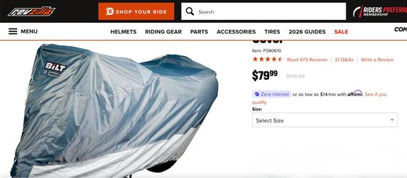 Motorcycle Cover