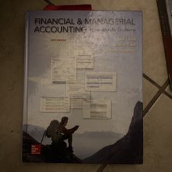 Financial & Managerial Accounting 6th Edition