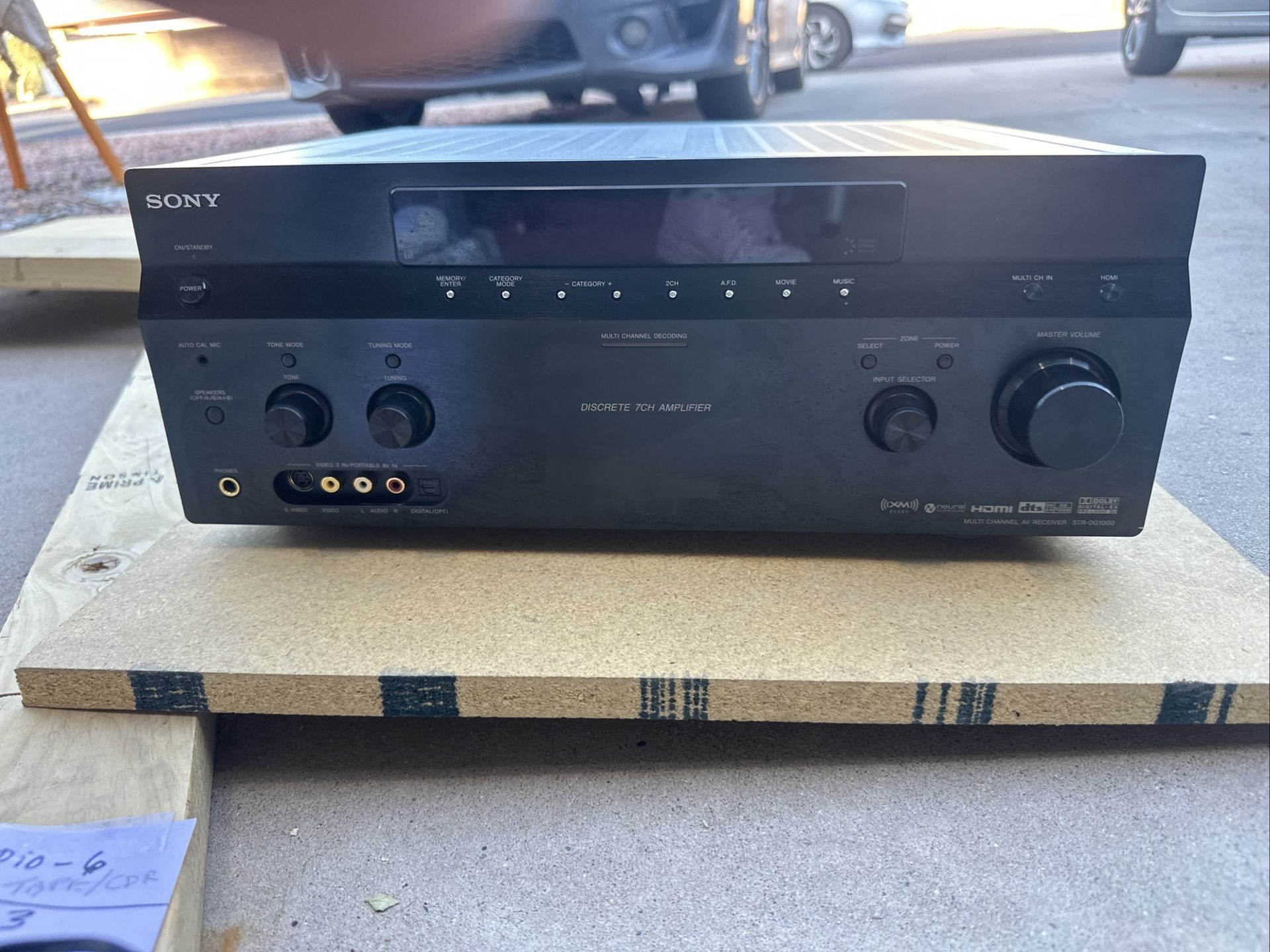 Sony TA-DA5400ES AV Amplifier Good Condition