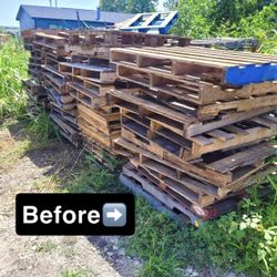 Reclaimed Wood Pallets Cheap Deals (Pick Up Today Delivery Valle Austin)