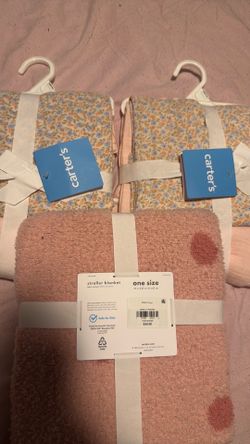Carters baby blankets