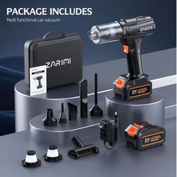 Handheld portable car vacuum