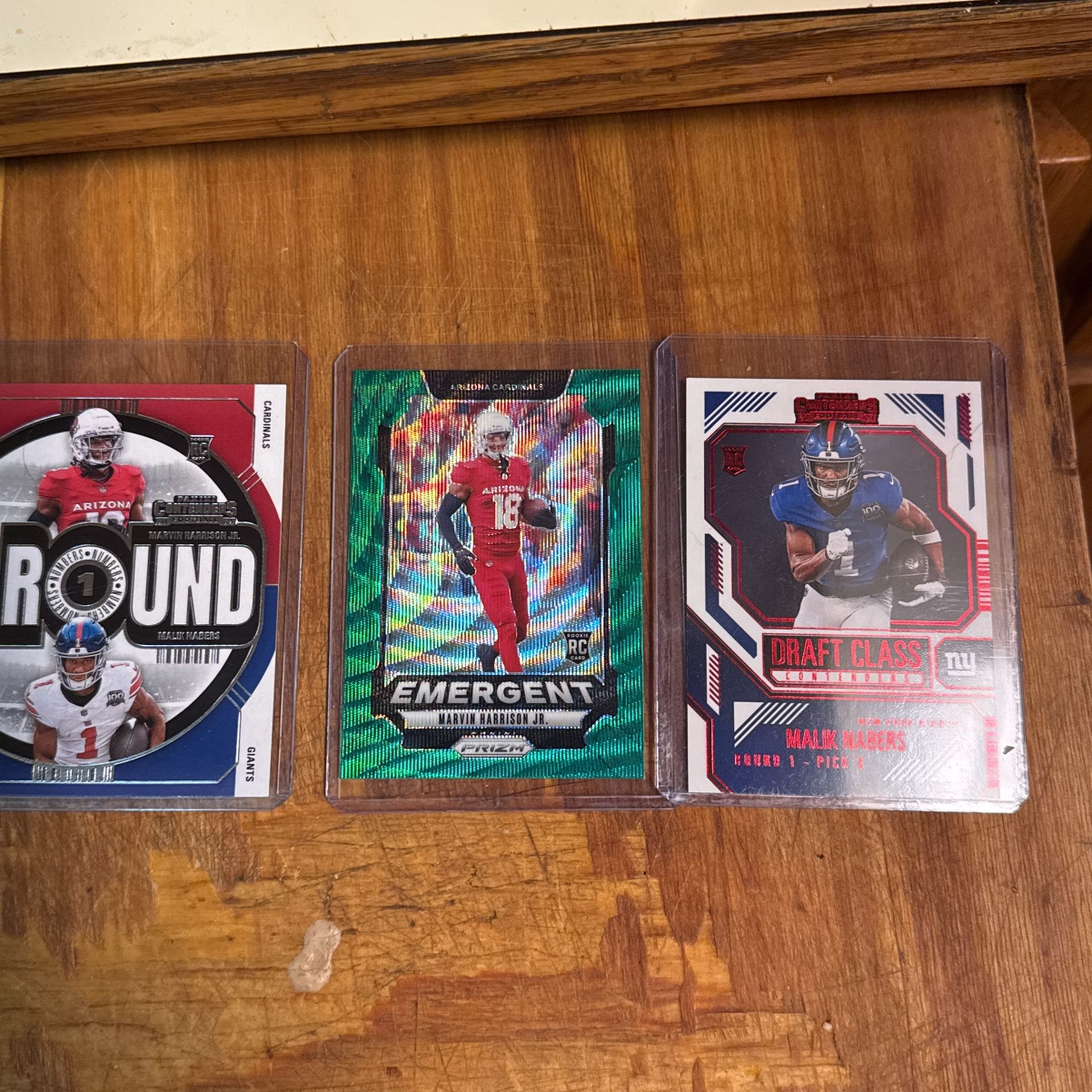 Malik Nabers Marvin Harrison 3 Car Lot 25 For All