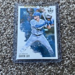 Gavin Lux Rookie Card 