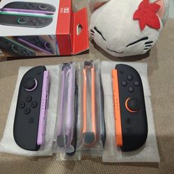 Nintendo Switch 2 Joy-Cons Light Purple & Light Red New Condition