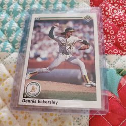 Dennis Eckersley Baseball Cards 