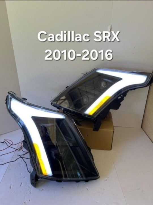 Cadillac SRX 2010-2016 Headlights Halogen