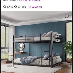 New Twin Over Twin Bunk Bed