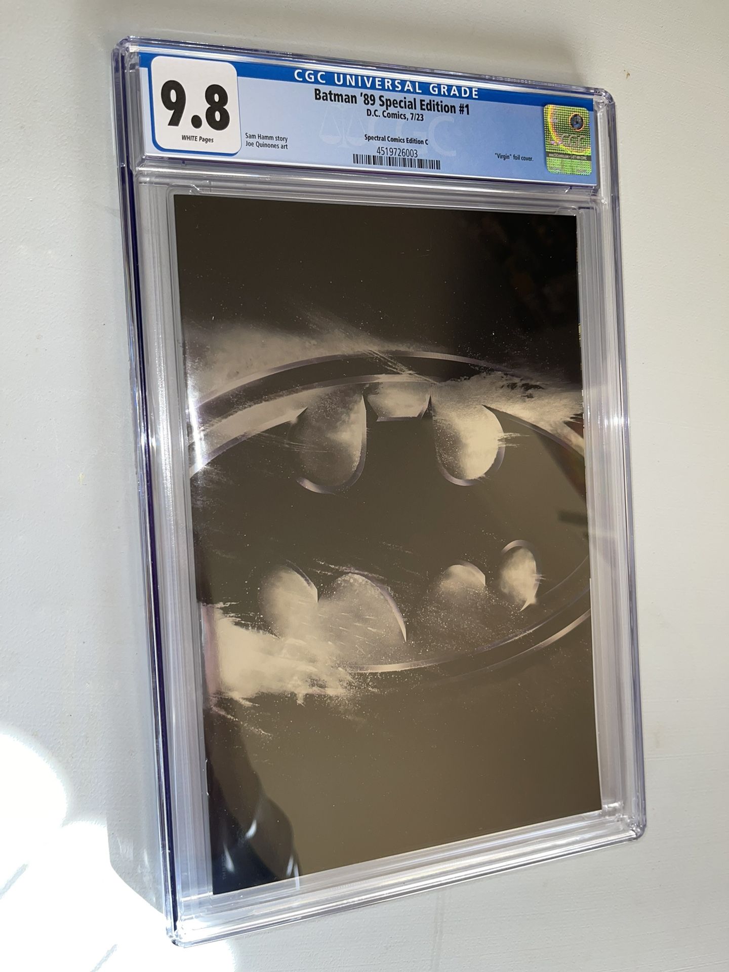 BATMAN '89 Special Edition C #1 CGC 9.8 Batman Returns Movie Poster Cover