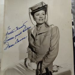 Vintage Celebrity Photos w/Autographs