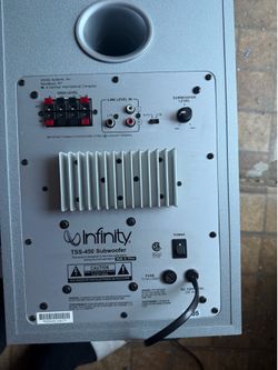Infinity Subwoofer 100 watts