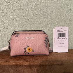 Coach Mini Cosmetics Case/ Coin Bag 