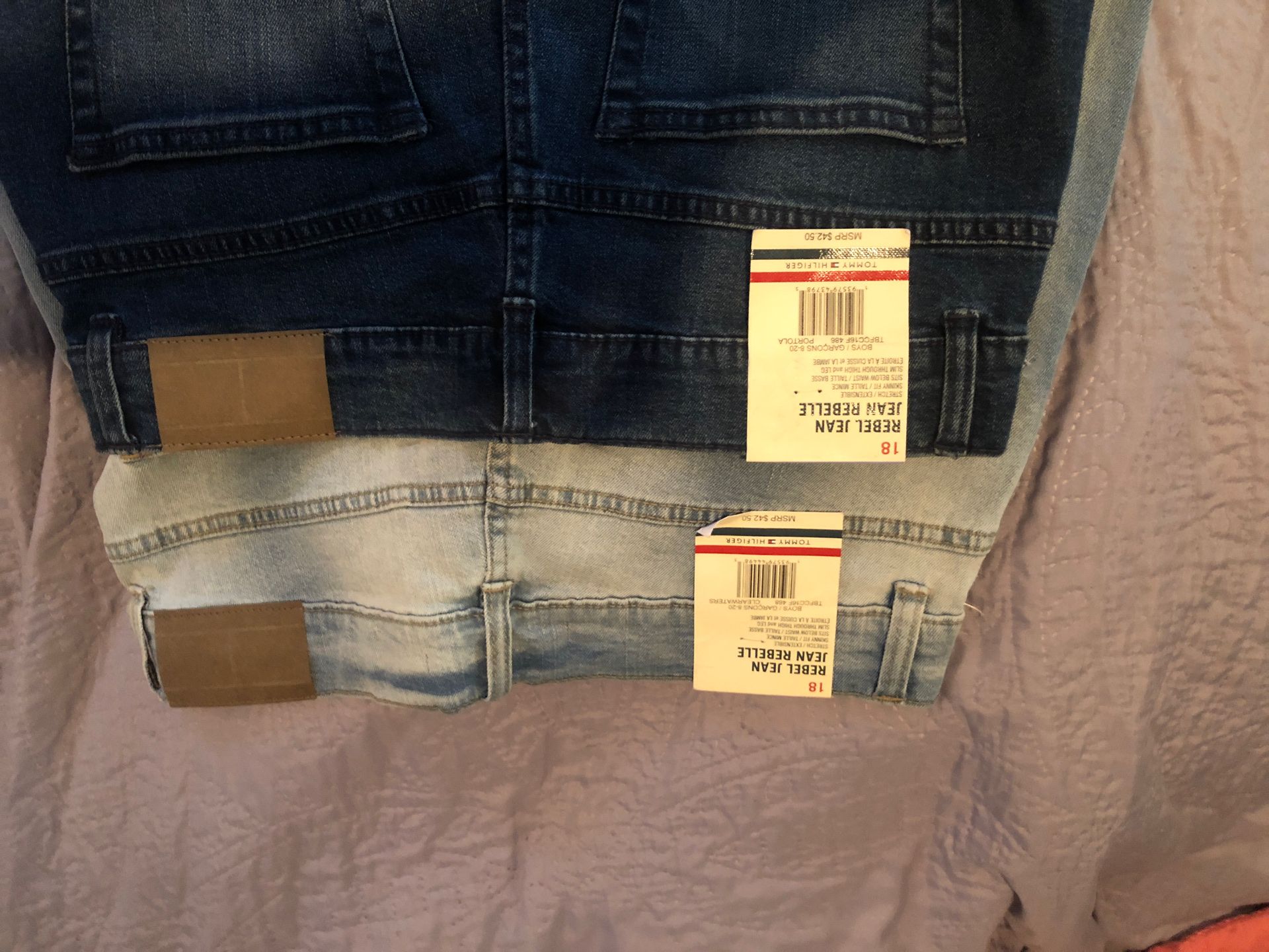 Two Jean tomy size 18 women's