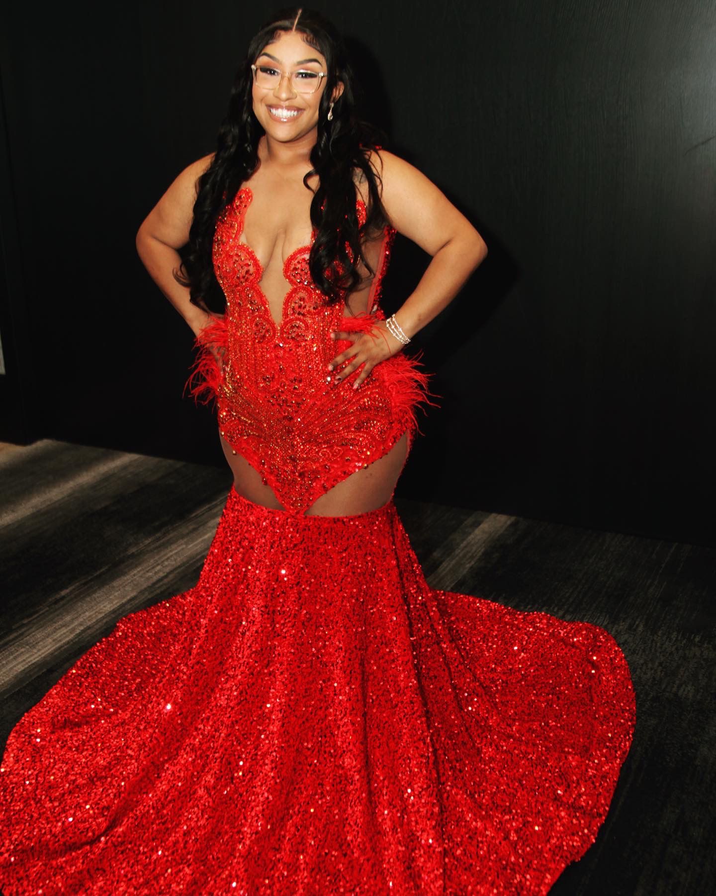 Red 2023 Prom Dress