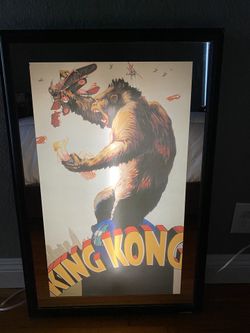 King Kong lit up sign