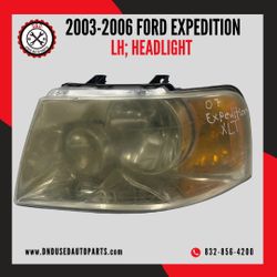 2003-2006 FORD EXPEDITION XLT LH HEADLIGHT 