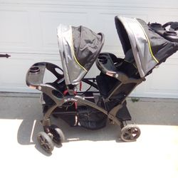 Double Stroller Baby Trend Sit.