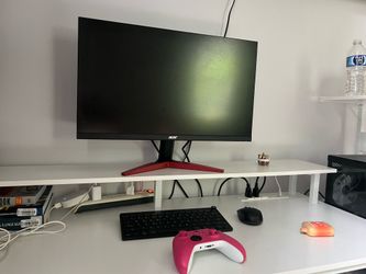 Monitor and key board , controller