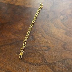 Gold Chain Bracelet