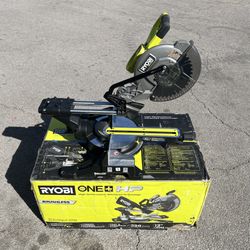Ryobi 18V Brushless 10” Compound Miter Saw 
