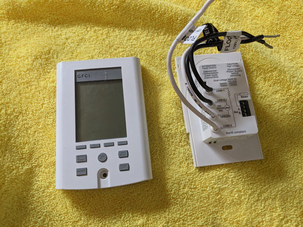 Heated Floor SunStat PRO II Programmable Thermostat LCD 120/240 Volt