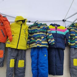 Traje De Para Ir A La Nieve De Niña Y Niño 6t