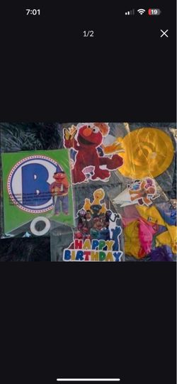 Sesame Street Birthday Party Supplies