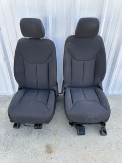 Jeep Wrangler JK 2 Door Front Seats OEM 2011 through 2018 Black