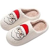Cozy Furry Slippers for Women & Men Christmas Cute Warm Indoor Non-Slip Size 5.5-6