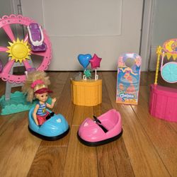 Barbie club Chelsea doll And carnival Set