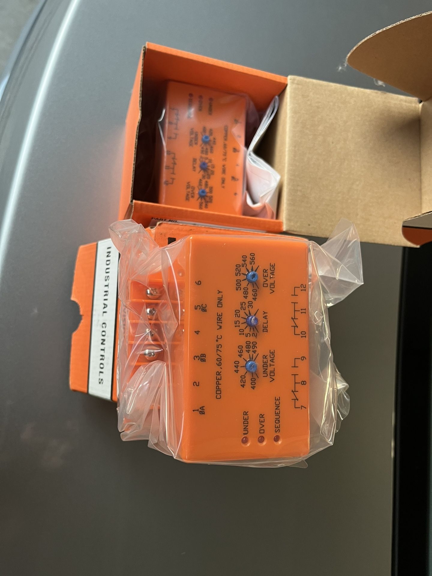 2 ATC Diversified PBE 480 ASE 570 Voltage Monitors