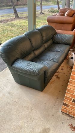 Leather Couch (FREE)