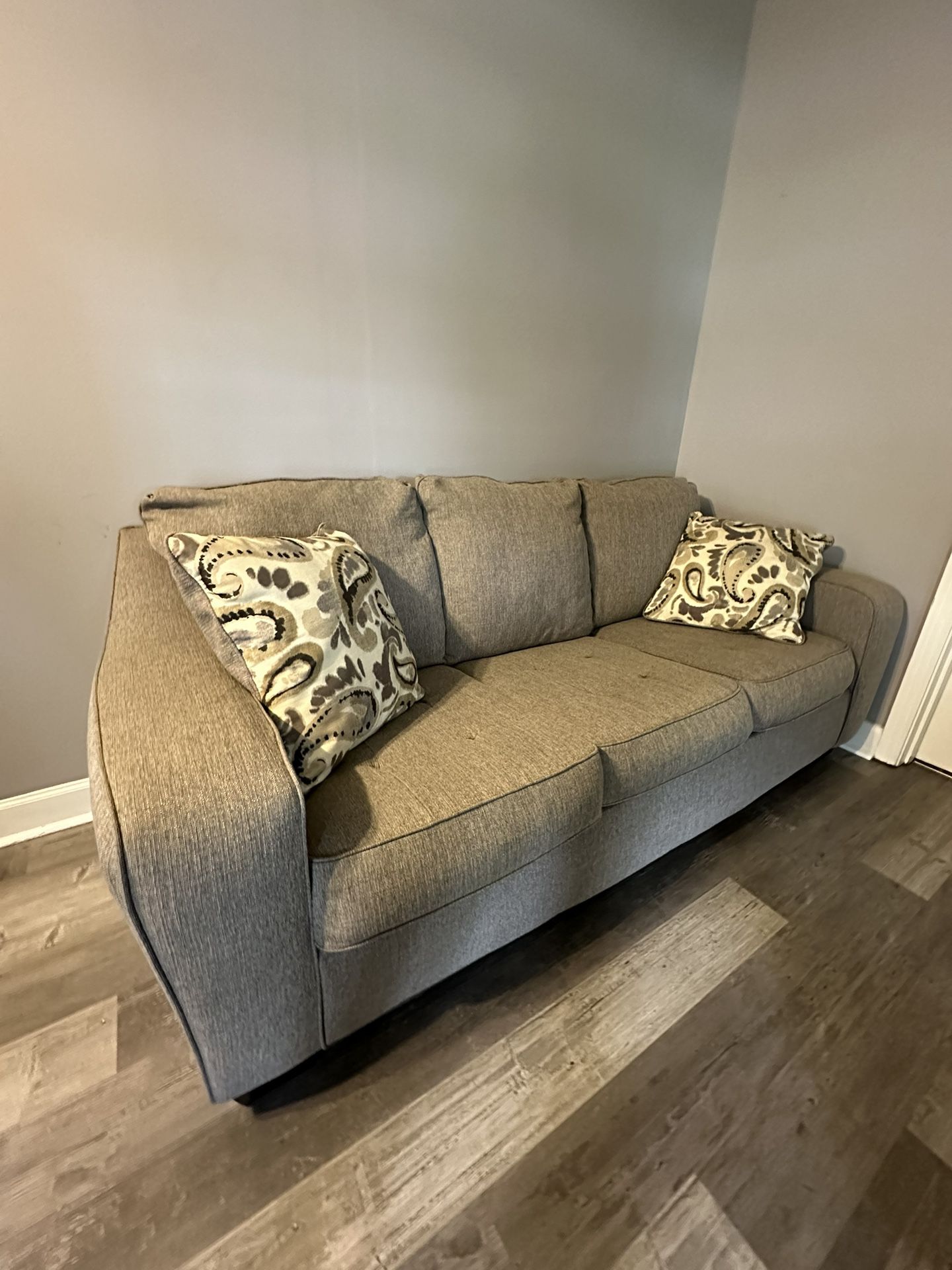 Grey/Brown Couch