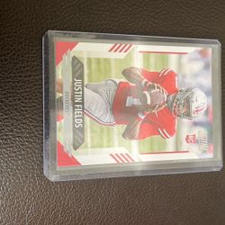 Justin Fields Buckeyes RC Panini 302